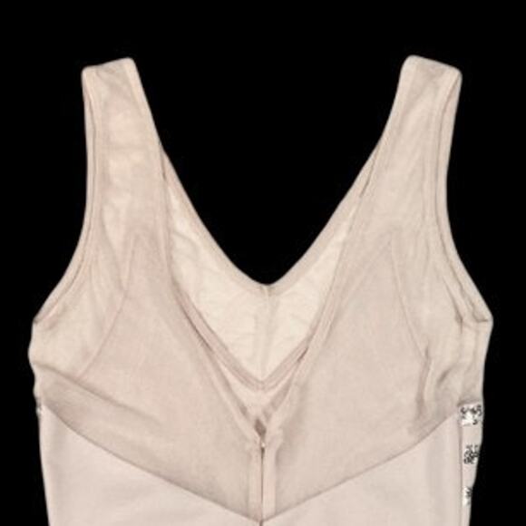 Eden Tan/Silver Beaded Mini Dress | Size XS - Picture 4 of 7